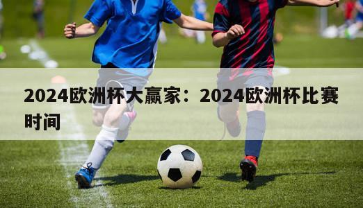 2024欧洲杯大赢家：2024欧洲杯比赛时间