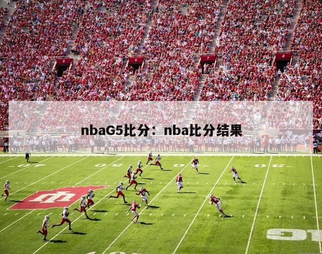 nbaG5比分：nba比分结果