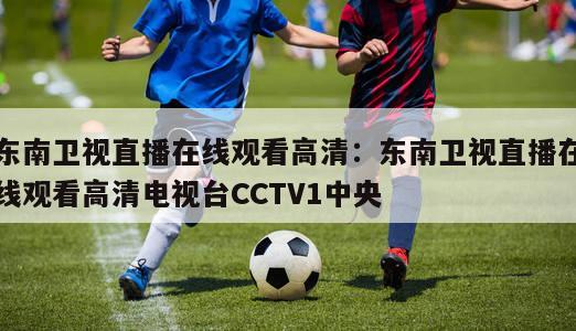 东南卫视直播在线观看高清：东南卫视直播在线观看高清电视台CCTV1中央