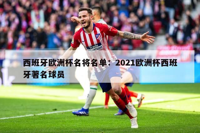 西班牙欧洲杯名将名单：2021欧洲杯西班牙著名球员