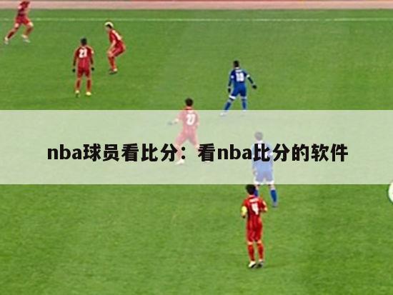 nba球员看比分：看nba比分的软件