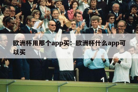 欧洲杯用那个app买：欧洲杯什么app可以买