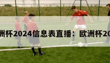 欧洲杯2024信息表直播：欧洲杯2029