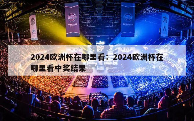 2024欧洲杯在哪里看：2024欧洲杯在哪里看中奖结果