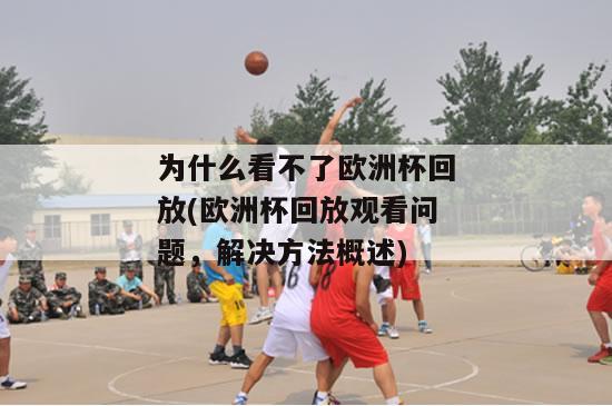 为什么看不了欧洲杯回放(欧洲杯回放观看问题，解决方法概述)