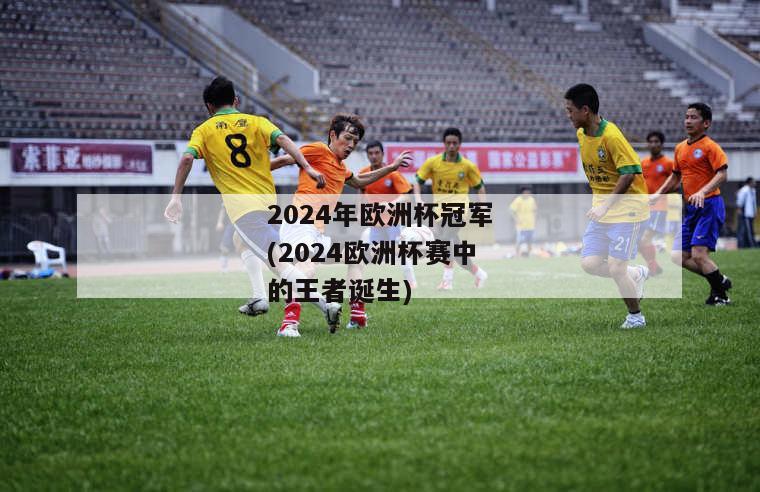 2024年欧洲杯冠军(2024欧洲杯赛中的王者诞生)