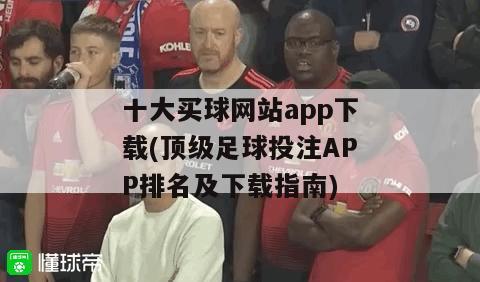 十大买球网站app下载(顶级足球投注APP排名及下载指南)