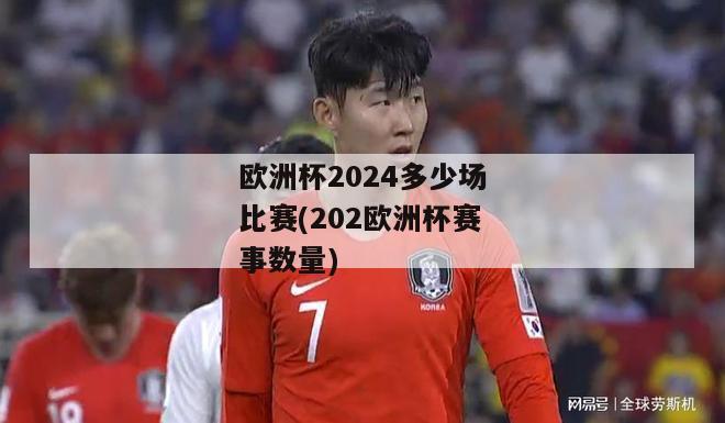 欧洲杯2024多少场比赛(202欧洲杯赛事数量)